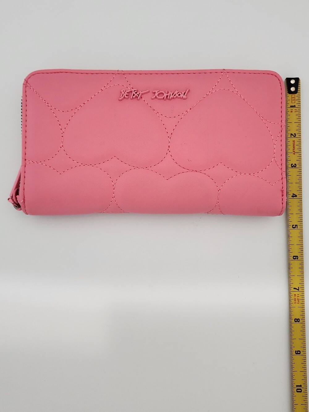 Pink Heart Rectangle Wallet - Picture 6 of 7